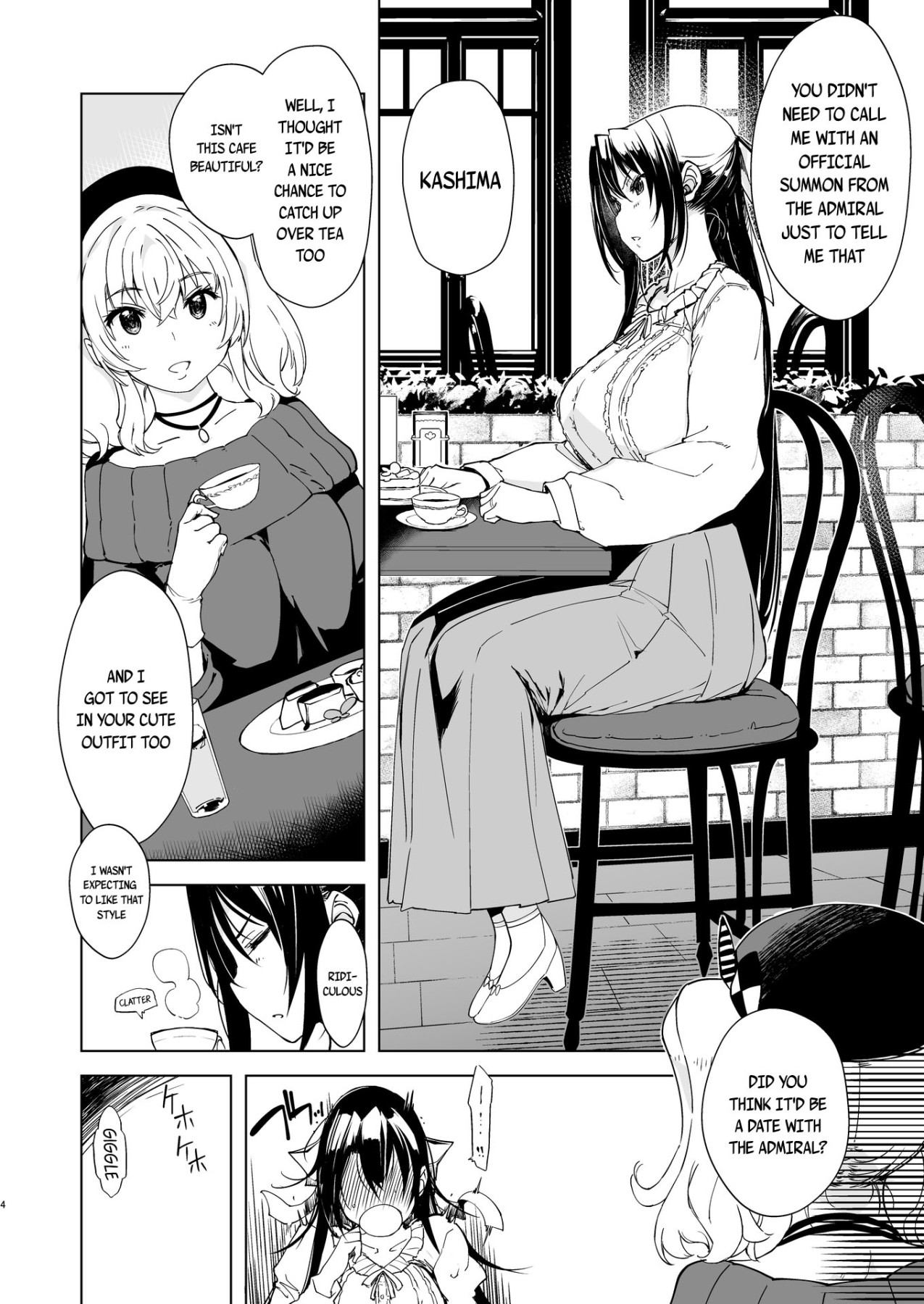 Hentai Manga Comic-Report of the Secretary Kashima 3-Read-3